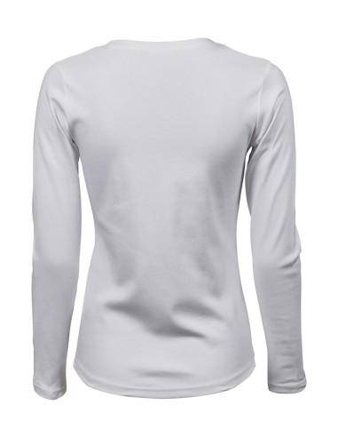 TEE-590-Womens Long Sleeve Interlock Tee